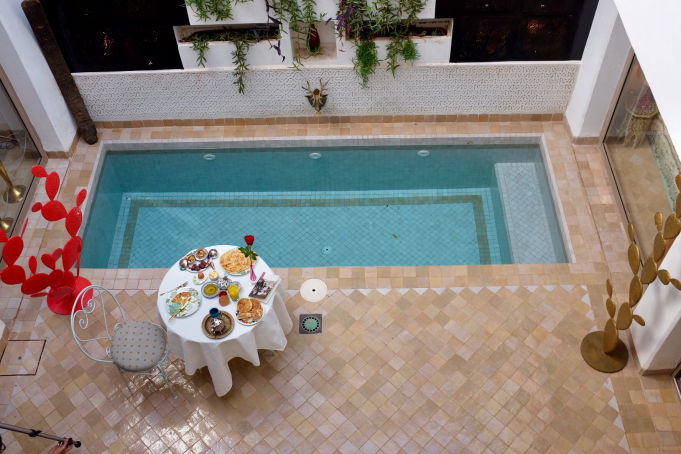 Pool area