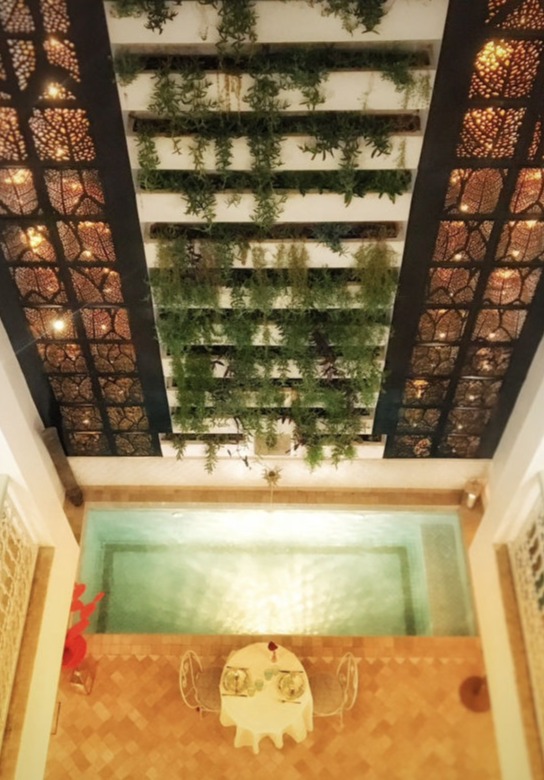 View of the pool