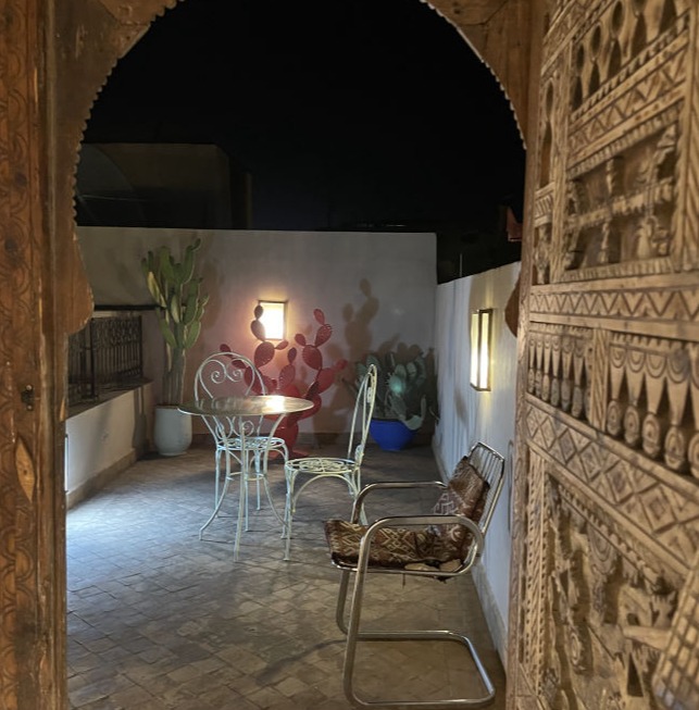 spacious roof teracce